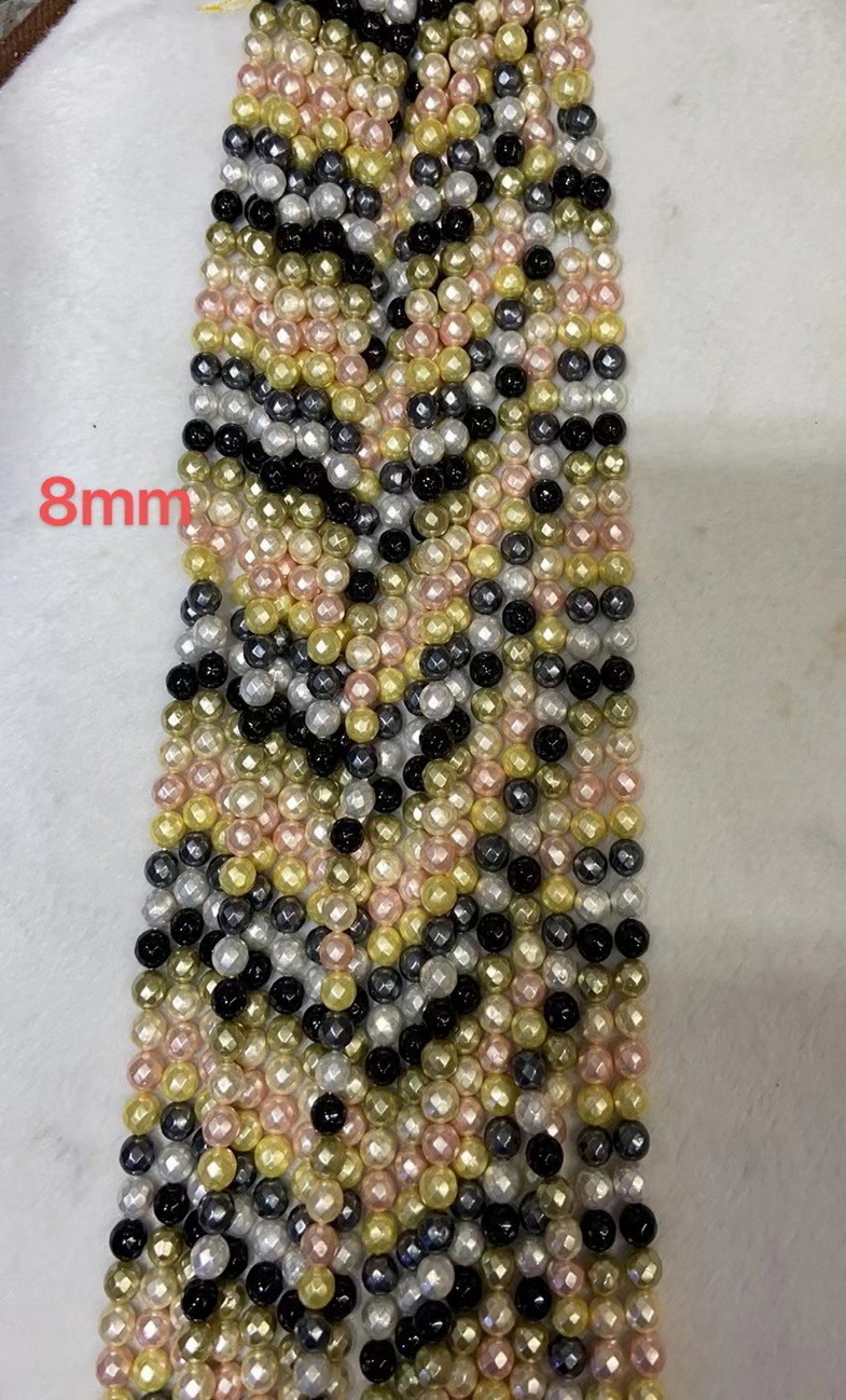 Mix color shell pearl beads 2022-9-19-003